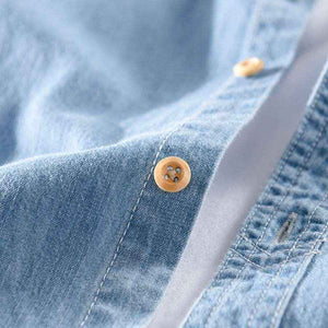 Casual Denim Shirt - MRC STOREshirtMy StoreCasual Denim ShirtMRC STORECJDS199949004DWLight Blue2XL