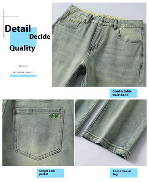 Casual Jeans Men - Retro Micro Ha Pencil Pants - MRC STOREjeansMy StoreCasual Jeans Men - Retro Micro Ha Pencil PantsMRC STORECJXX228311401AZSea Sky Blue28