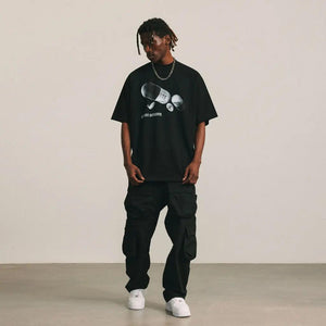 Casual Printed Short Sleeve Top - MRC STORETopMy StoreCasual Printed Short Sleeve Top - MRC STOREMRC STORECJYH156246803CXBlackL