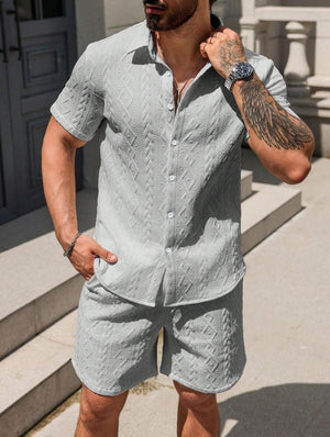 Casual Shirt - Loose Short Sleeve - MRC STOREsetMy StoreMen’s Casual Shirt - Loose Short Sleeve My Store MRC STORECJTW235414503CXWhiteL