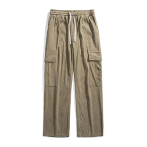 Loose Corduroy Cargo Pants - MRC STORE
