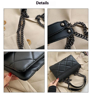 Chain Underarm Rhombus Messenger Bag – Stylish Women's Shoulder Bag - MRC STORE
