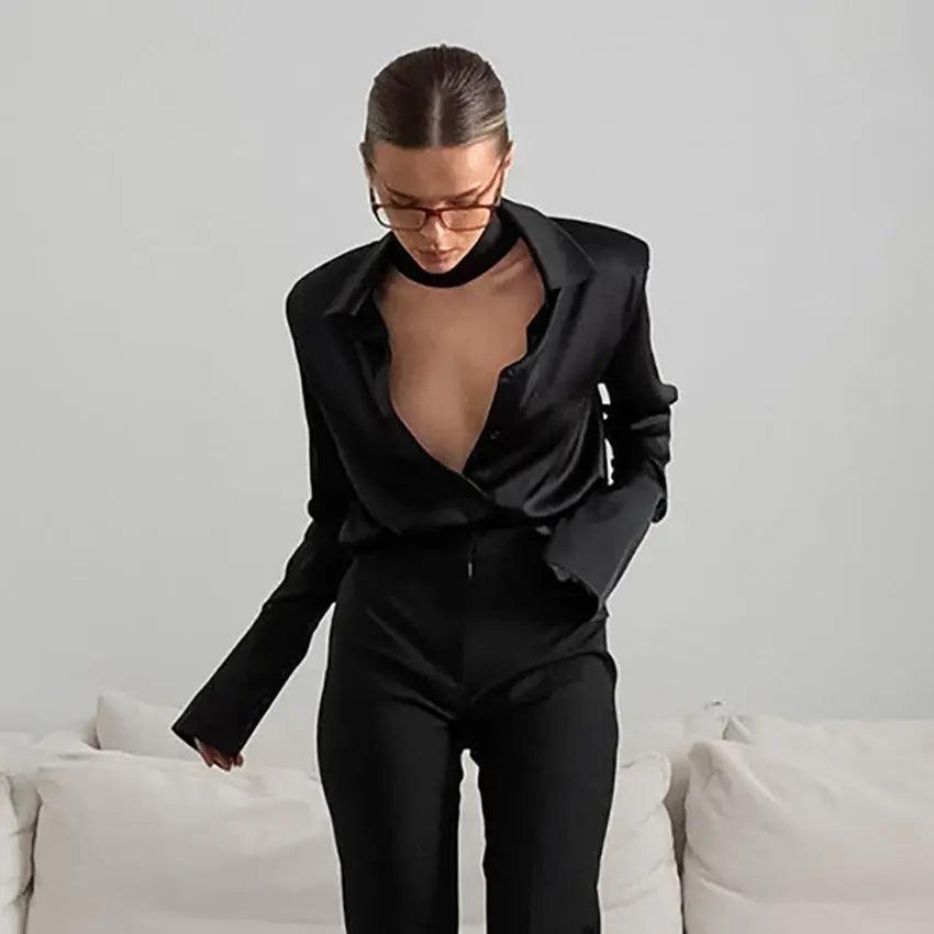 Champagne French Satin Professional Luxury Shirt - MRC STORETopMy StoreChampagne French Satin Professional Luxury Shirt - MRC STOREMRC STORECJYD212223306FUBlackL