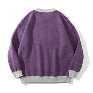 Character Jacquard Sweater – High Street Fashion Statement - MRC STORESweaters & HoodiesMy StoreCharacter Jacquard Sweater – High Street Fashion Statement - MRC STOREMRC STORECJMS141889508HSPurpleL