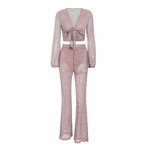 Chic Wide Leg Casual Jumpsuit - MRC STORETopMy StoreChic Wide Leg Casual Jumpsuit - MRC STOREMRC STORECJNSSYLY07638-Pink-LPinkL