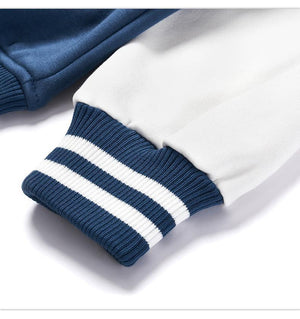 Contrast Color Loose Printed Baseball Jacket - MRC STORETopMRC STOREContrast Color Loose Printed Baseball Jacket - Winter Streetwear Style - MRC STOREMRC STORECJXZ213507006FUSky BlueL