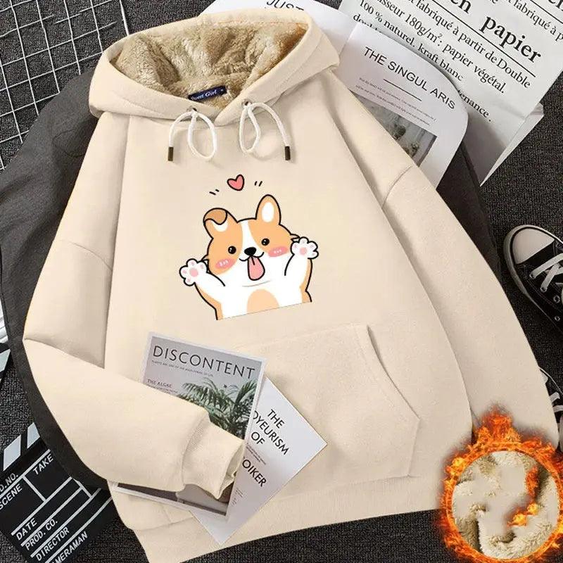 Cozy Chenille Cashmere Hoodie - MRC STORETopMy StoreCozy Chenille Cashmere Hoodie - MRC STOREMRC STORECJWY207799035IRBeige Raise Your Hand Dog2XL