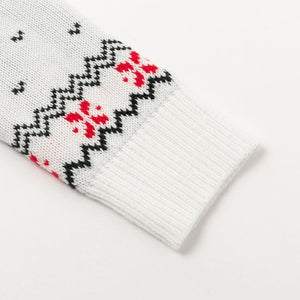 Cute Elk Heart Print Sweater - Christmas Love Deer Pullover - MRC STORETopMy StoreCute Elk Heart Print Sweater - Christmas Love Deer Pullover - MRC STOREMRC STORECJNSSYMY02164-White-LWhiteL