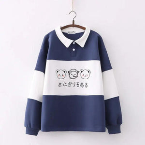 Cute Embroidered Winter Sweater - MRC STORETopMy StoreCute Embroidered Winter Sweater - MRC STOREMRC STORECJWY204778802BYNavy BlueFree Size