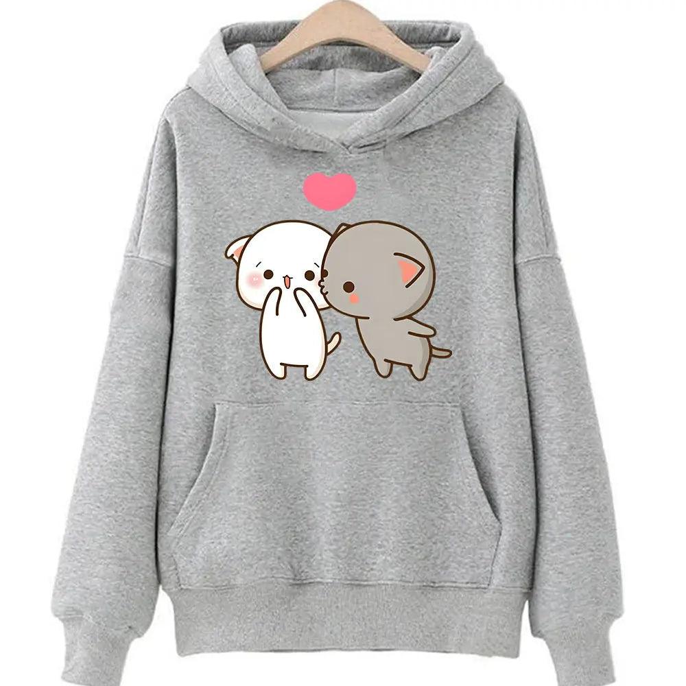 Printed Pocket Drawstring Hoodie - MRC STORE