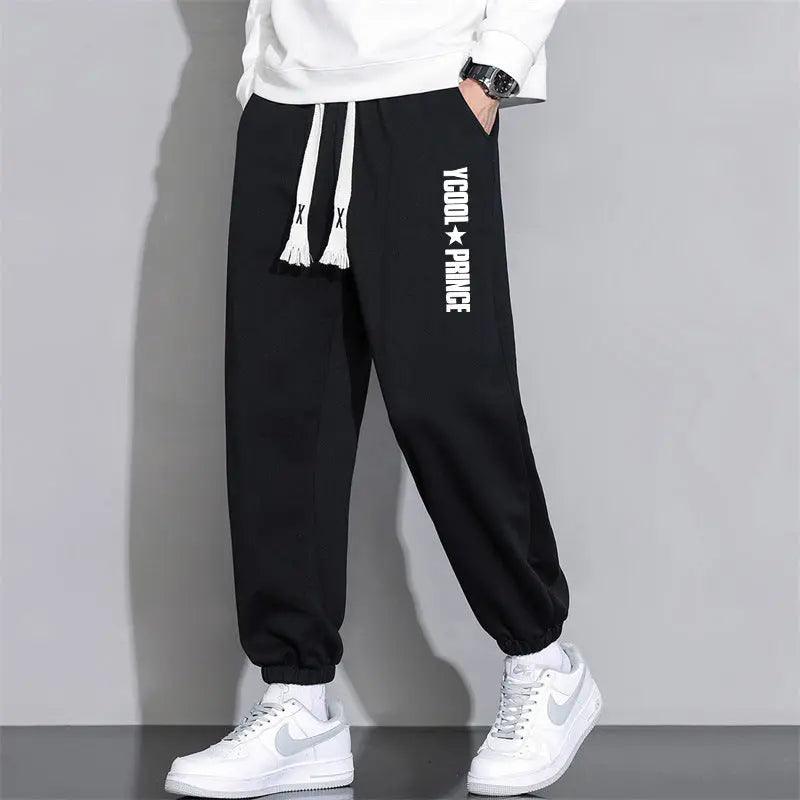Cropped Casual Loose Long Pants - MRC STORE