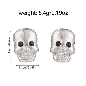 Halloween Skull Earrings Stud – Spooky Style for Women - MRC STORE