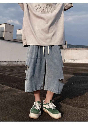 Retro Straight Shorts