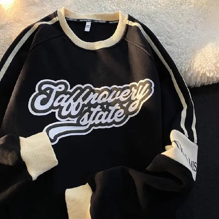 Retro Chenille Crew Neck Sweater - MRC STORE