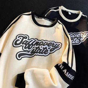 Retro Chenille Crew Neck Sweater - MRC STORE