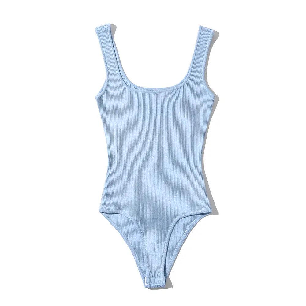 Knitted Vest Jumpsuit - MRC STORE