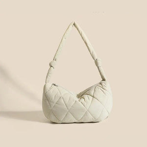 Down Cotton Rhombus Crossbody Bag - MRC STORE