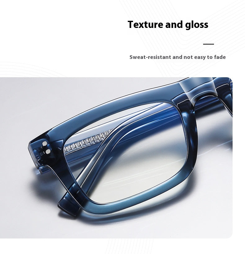 Men’s Square Glasses - TR90 Plain Style My Store