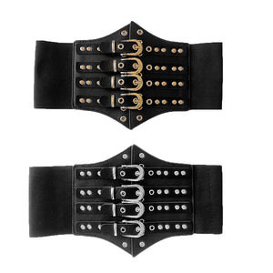 Wide Belt Punk Hip Hop Decorative Belt – Nightclub Accessories My Store