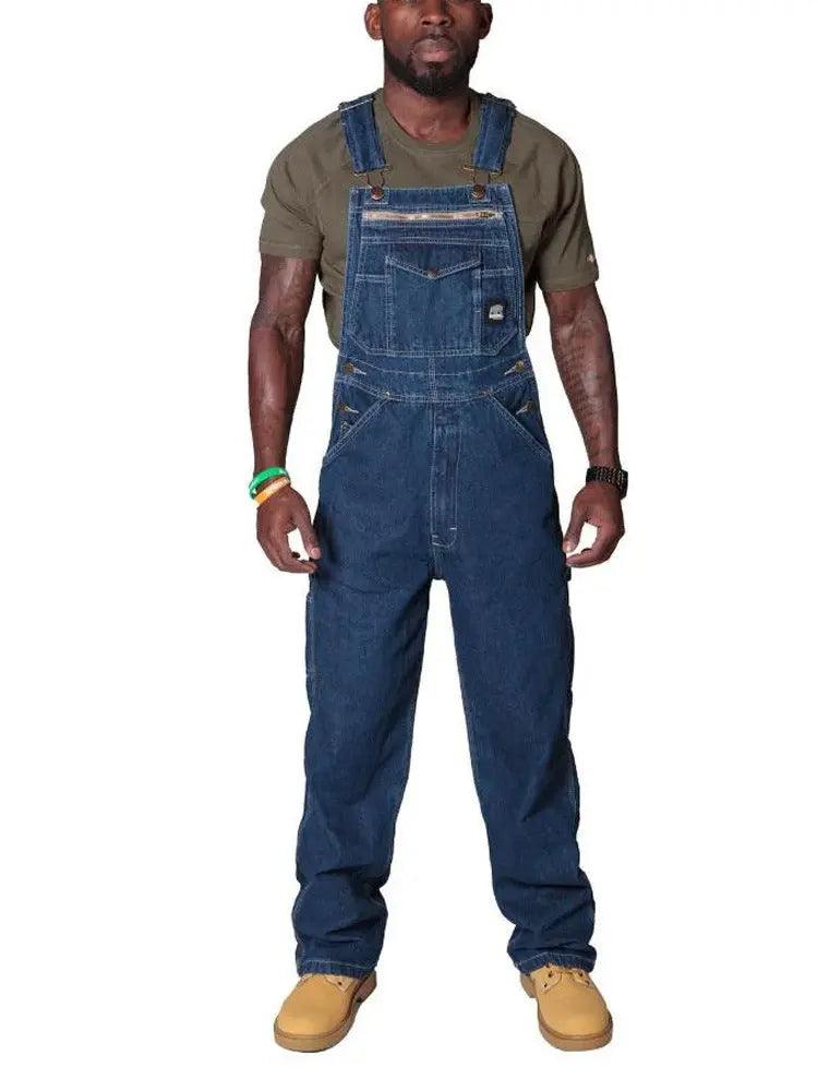 Work jeans With Shoulder Straps - MRC STORE