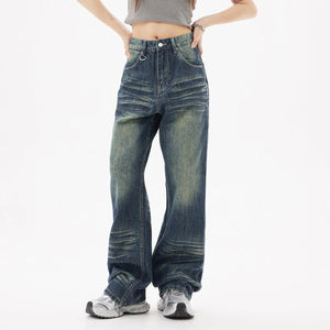 Distressed High Street Fashion Jeans – Trendy American Style for Teenagers - MRC STORE