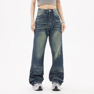 Distressed High Street Fashion Jeans – Trendy American Style for Teenagers - MRC STORE