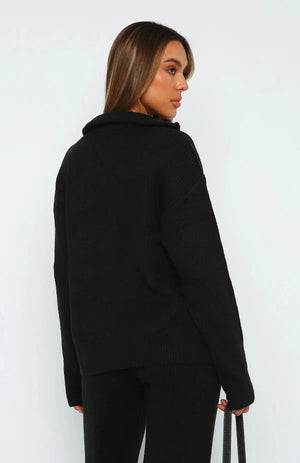 Comfortable Lapel Long Sleeve Pants Suit - MRC STORE