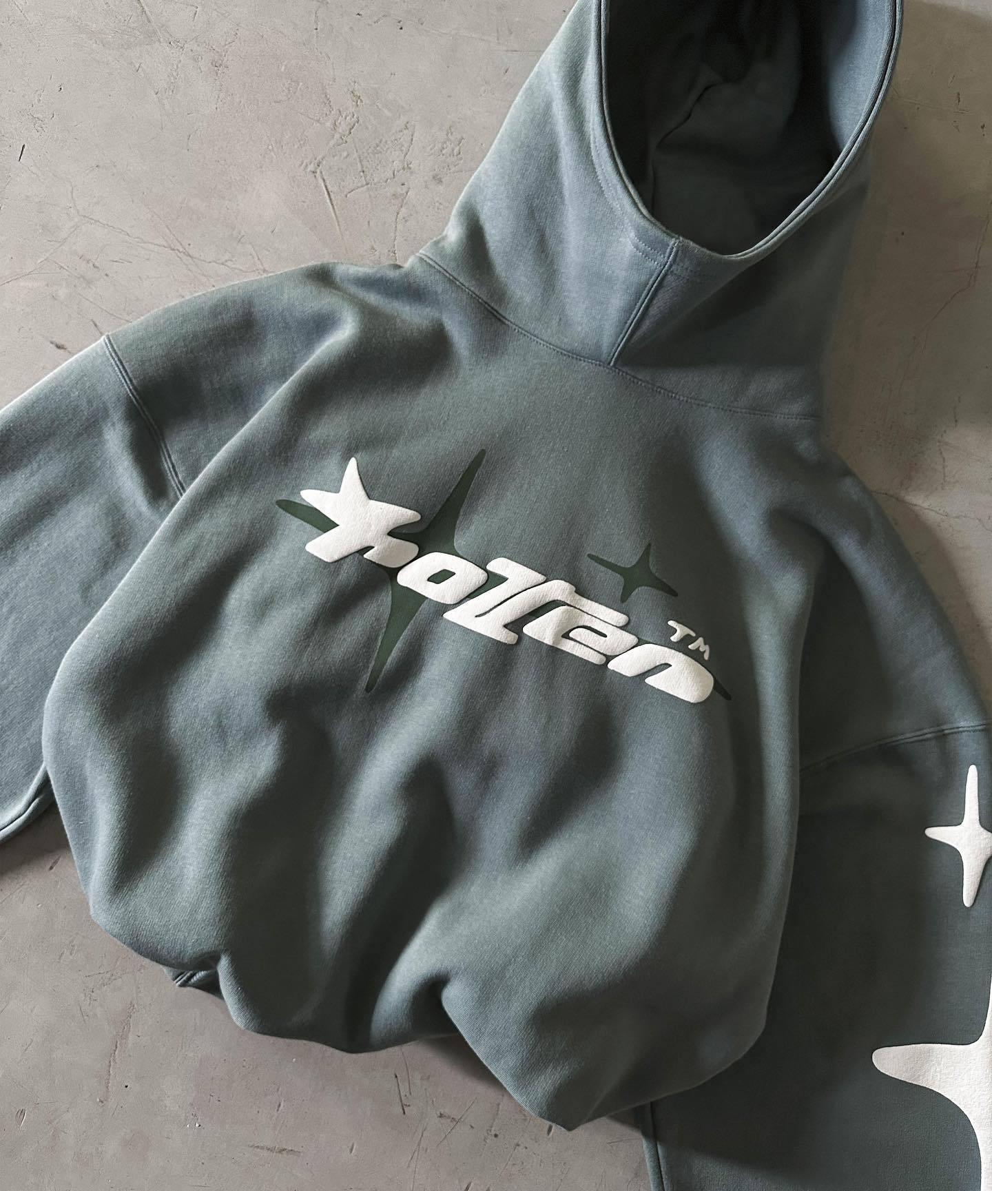 Y2G Printed Turtleneck Hoodie - MRC STORE