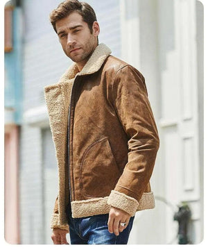 Vintage Casual American Leather Jacket - MRC STORE