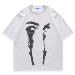 Men’s Vintage T-Shirt - Hip Hop Letter Print My Store  26.65