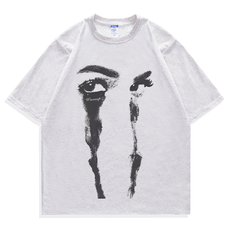 Men’s Vintage T-Shirt - Hip Hop Letter Print My Store  26.65