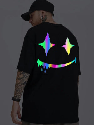 Loose Plus Size Round Neck T-Shirt - MRC STORE