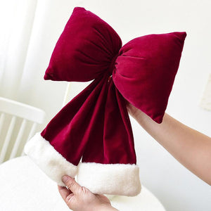 Christmas Large Lint Bowknot 3D Decorations – Perfect for Festive Decor - MRC STORE