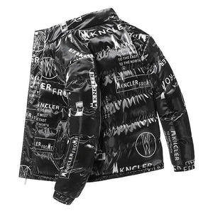 Fashion Printed Winter Coat - MRC STORE