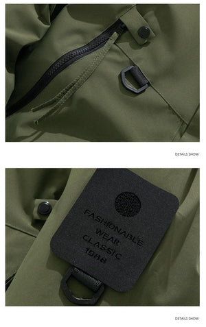 Fashion Hooded Couple Jacket Warm Coat - MRC STORE