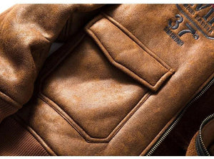 Lambswool Fleece-lined Suede Jacket - MRC STORE