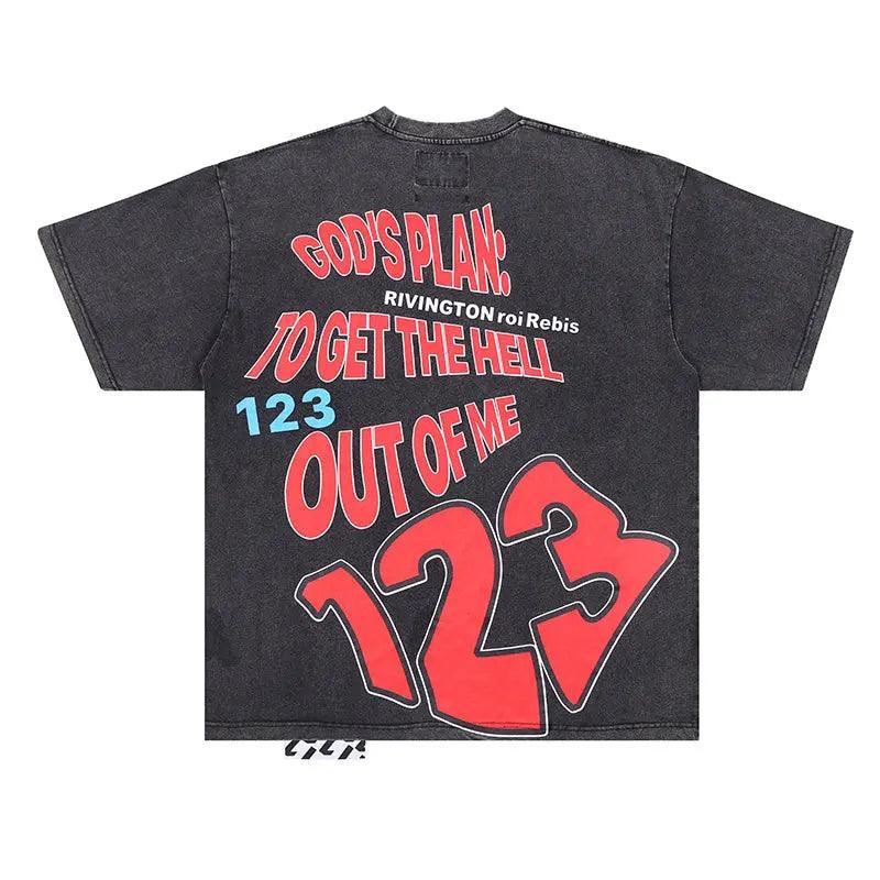 Trendy Fried Street Casual T-Shirt - MRC STORE