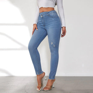 High Waist Slimming Jeans - MRC STORE