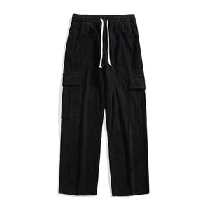 Loose Corduroy Cargo Pants - MRC STORE