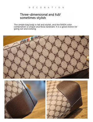 Korean Fashion Printed Tote Bag - MRC STORE