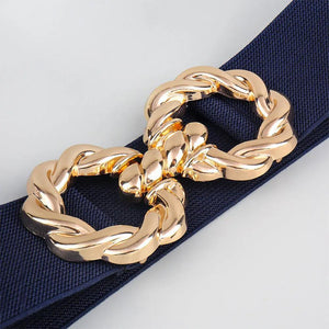 Decoration Round Metal Button down Belt - MRC STORE