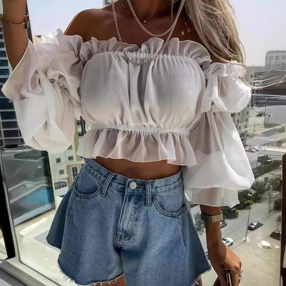 Fringe Denim Shorts - MRC STORE
