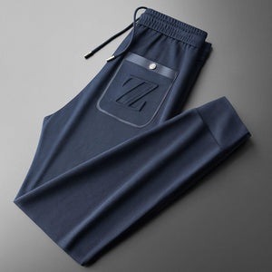 Embroidered Sports Style Casual Pants with ZZ Letters - MRC STOREbottomsMy StoreEmbroidered Sports Style Casual Pants with ZZ Letters - MRC STOREMRC STORECJXX213054811KPWhite2XL