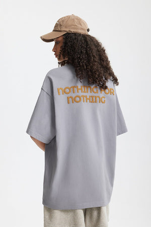 Embroidered T-Shirt - Retro Thread Collar - MRC STORET-ShirtsMy StoreMen’s Embroidered T-Shirt - Retro Thread Collar My Store MRC STORECJYH233219805EVGrayL