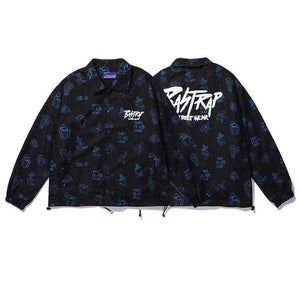 European American Hip Hop Jacket - MRC STORETopMy StoreEuropean American Hip Hop Jacket - MRC STOREMRC STORECJWY127332902BYBlackL