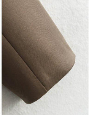 Olive Green Fashion Blazer - MRC STORE