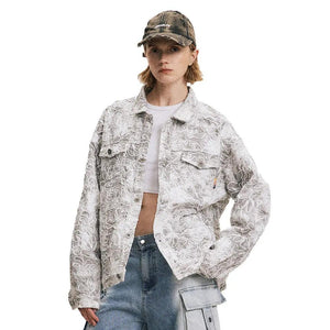 Tie Dye Gradient Street Jacket - MRC STORE