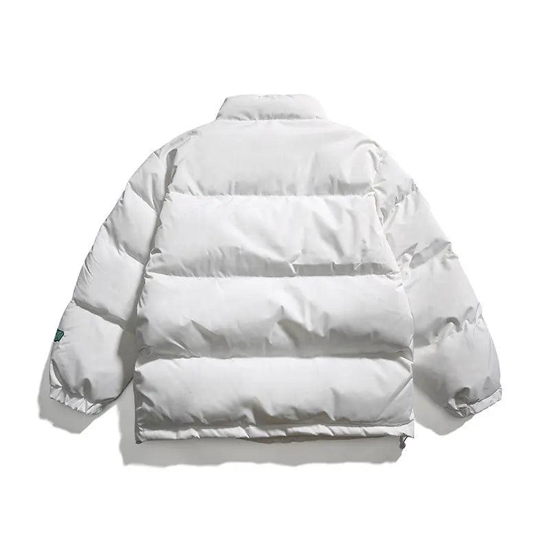Solid Color Racing Embroidered Jacket - MRC STORE