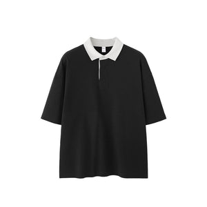 Men’s Polo Shirt - Mountain Contrast Lapel My Store  27.99