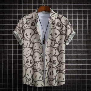 Hawaiian Cardigan Shirt - MRC STORE